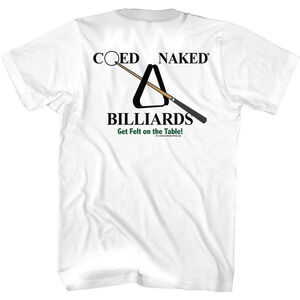 Billiards Coed Naked Tshirt